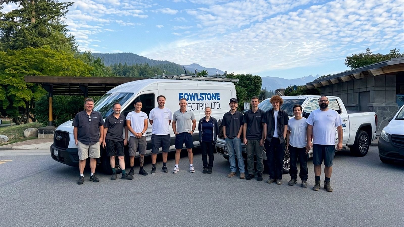 Fowlstone Electric team photo 2026